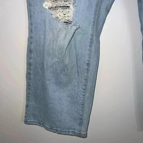 LEVIS RIBCAGE STRAIGHT ANKLE WOMEN'S JEANS SIZE 16W - Picture 13 of 16